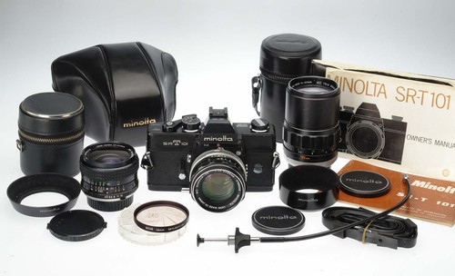 Minolta srt 101 black - minolta,