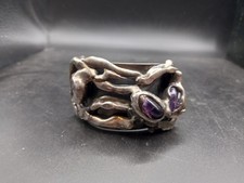 Jacob Hull Amythest Stone Cuff