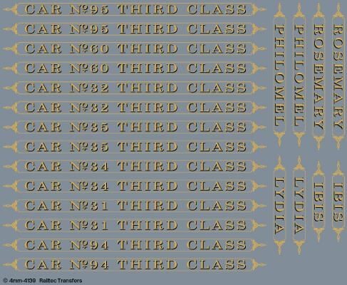 Railtec waterslide decals - railtec,