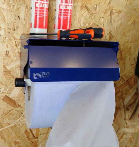 Blue roll holder heavy duty - holder,