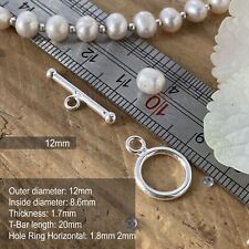 925 Sterling Silver Toggle