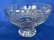 Heavy Crystal Bowl Large