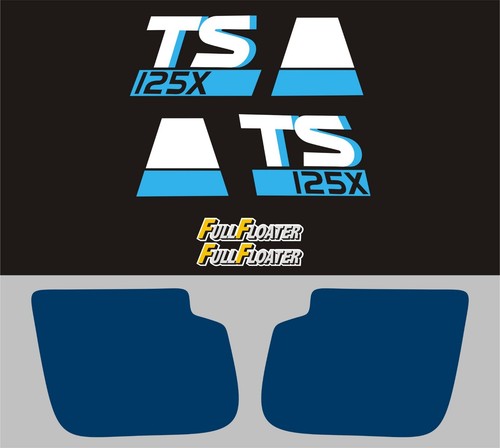 Suzuki ts125x decal kit - suzuki,