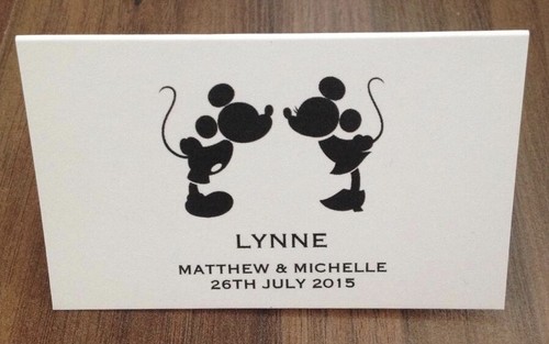 Disney place card settings 10 - disney,