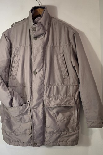 Mens coat size small - coat, grey