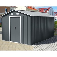 NEW Large Garden Metal Shed