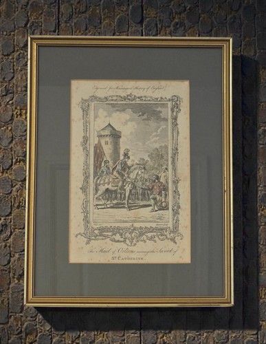 18thc joan arc - of, engraving