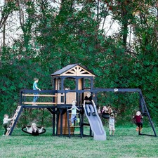 Wooden Playcentre Swing Set