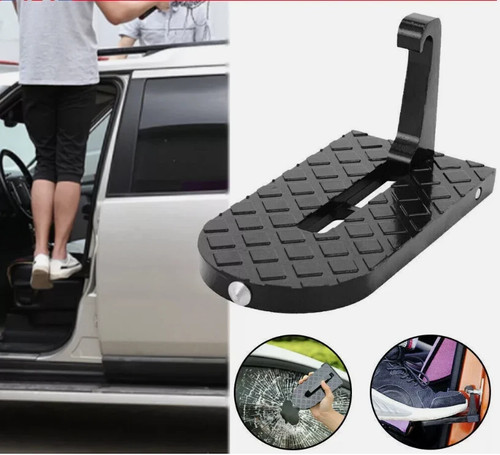 Folding car door latch - folding,
