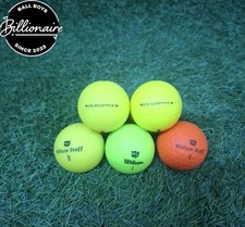 24 x Wilson Duo Optix Matte Golf Balls - Pearl/Grade A Free P&P