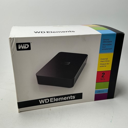 Elements 2tb hard - wd, drive
