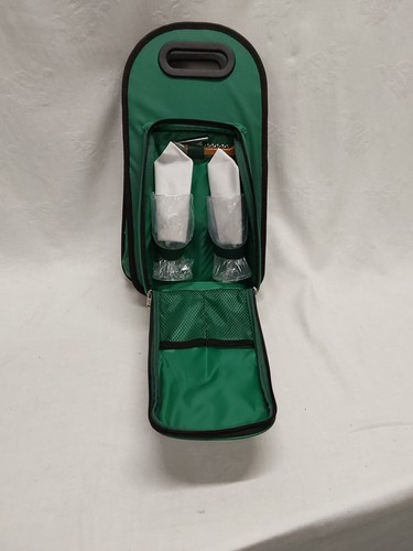 Insulated canvas bottle - insulated, wine