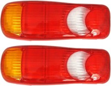 Fits Vauxhall Movano Rear Lights Lenses Set Pair Left Right Driver Passenger