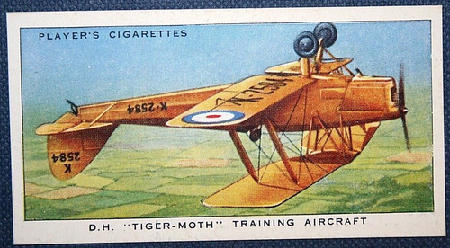 Tiger moth raf training - tiger-moth,