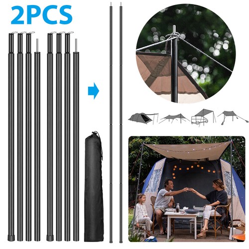 200cm tent poles telescopic - 200cm,