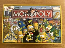 THE SIMPSONS MONOPOLY Board