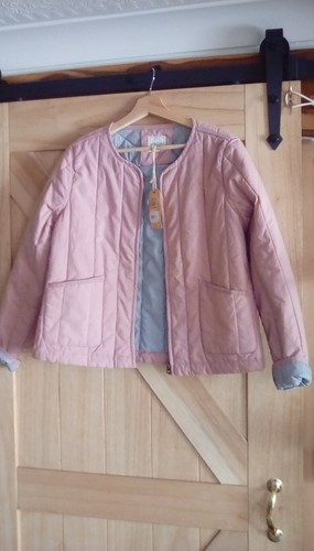 New fat face jacket pink - new,