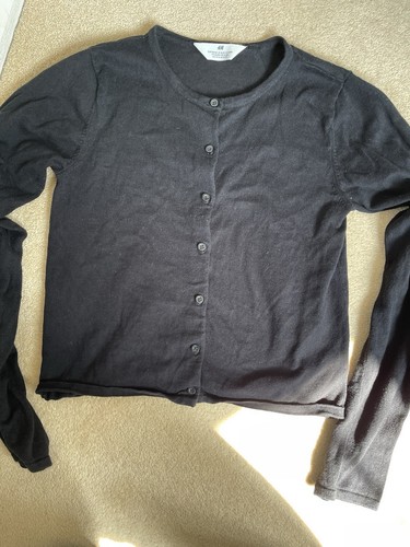 Girls black cardigan age - h&m,