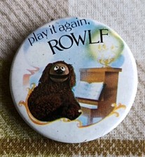 Jim Henson's The Muppets "Rowlf" Pin Badge Button