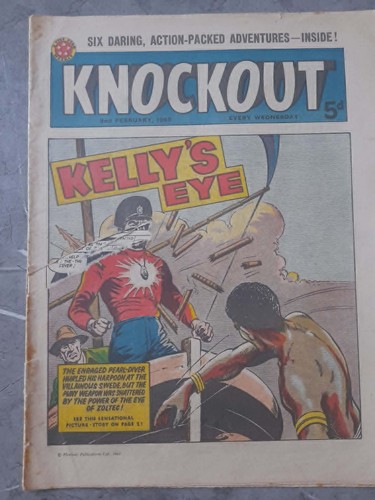 Knockout comic 2nd february - knockout,