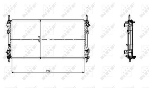 Nrf radiator for ford - nrf,