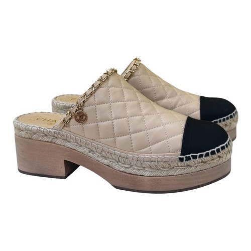 Chanel two tone espadrilles - two-tone,