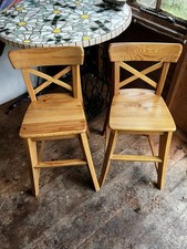 2x IKEA Ingolf Junior Wooden