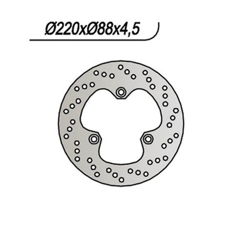 Front brake disc for - front,