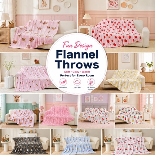 Fun design flannel fleece - fun,