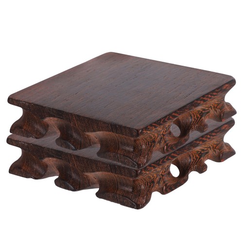 Wooden display risers for - wooden,