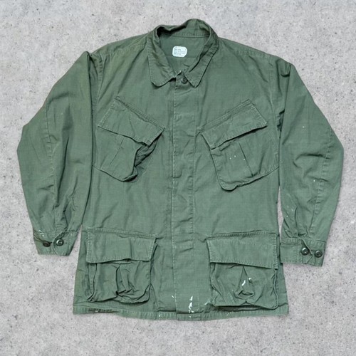 Vintage army poplin - vintage, 60’s