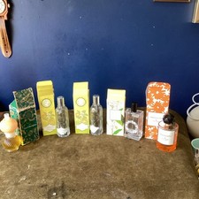 Vintage Empty Perfume Bottles With Boxes Including Full Avon 