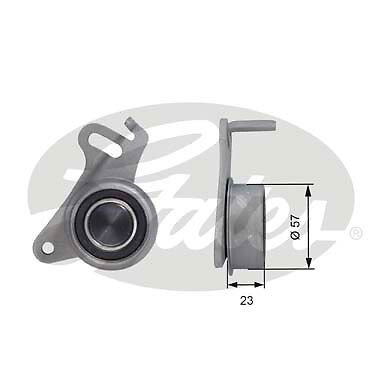 New tensioner pulley - tensioner, timing