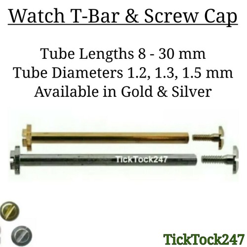 Watch screw lugs - screw, x2,