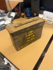 British military surplus Storage Box /30 Cal-7.62mm Ammo  Ammunition Boxes