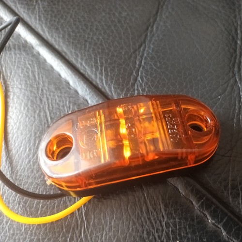 12v orange marker side - 12v, led