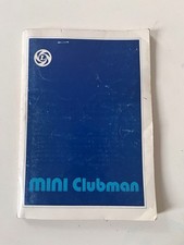 Classic Mini Clubman Handbook