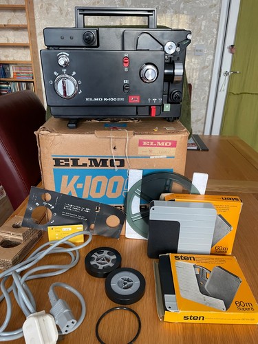 Elmo 100 8mm projector - sm,