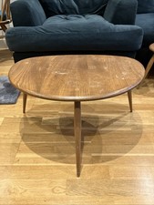 Ercol Pebble Side Table - Large - Original Vintage Mid-Century  