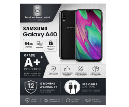 Samsung galaxy a40 - samsung, dual
