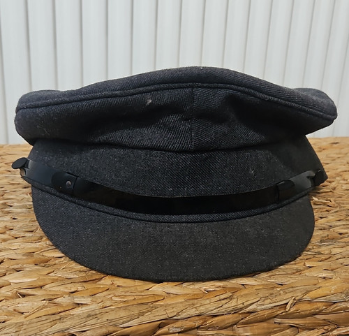 Military style peaked - peaked, cap