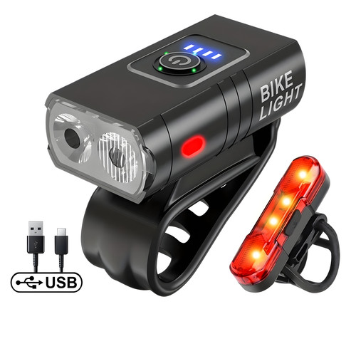 Led mountain bike light usb - mountain,