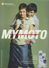 Motorola V220 "Mymoto" Mobile Phone 2004 Magazine Advert #138