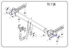 Vauxhall Insignia Tow Bar Hatch 2008 to 2017  Tow Trust Swan Neck Tow Bars Hitch