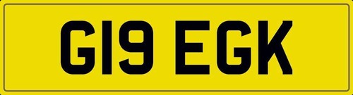 Greg cherished number reg - cherished,