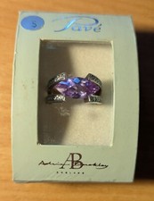 Beautiful Brand New Boxed Adrian Buckley Stone Set Cocktail Ring