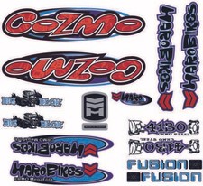 Haro Cozmo 1998 Decal set  Mid