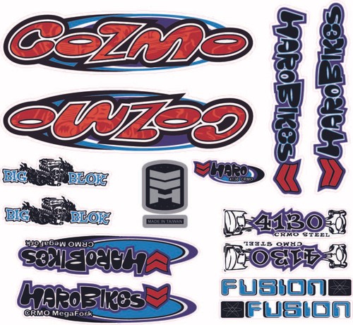 Haro cozmo 1998 decal - haro,