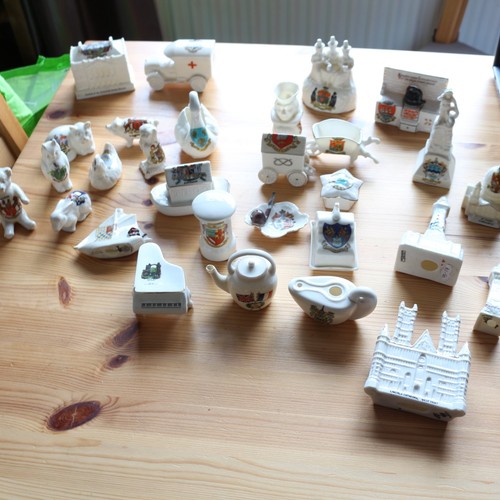 Goss and crested china - and,