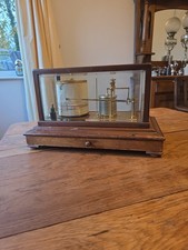 Vintage Barograph Recording Barometer by Short & Mason